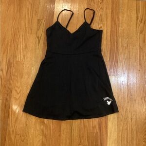 Spaghetti strap skater dress